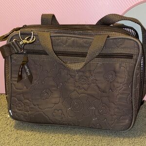 Thirty-One Olive Quilted Bag